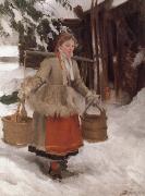 Anders Zorn Unknow work 101 Sweden oil painting artist